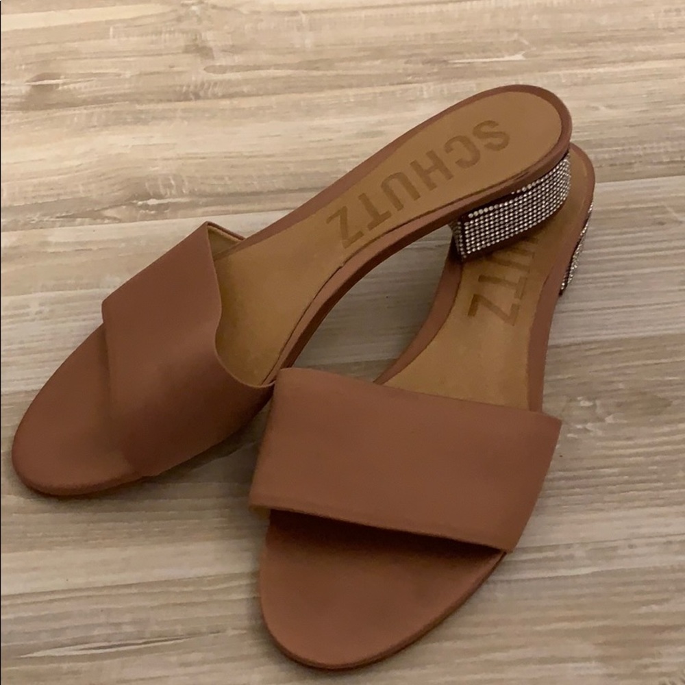 Schütz Light Pink/Nude Sandals